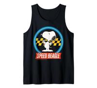 Peanuts Snoopy Speed Beagle Racing Vince Il Team Fun Classic Canotta