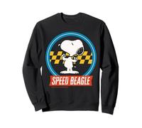 Peanuts Snoopy Speed Beagle Racing Vince Il Team Fun Classic Felpa