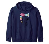 Peanuts Snoopy Stay Cool Ice Cream Lazy Summer Days Classic Felpa con Cappuccio