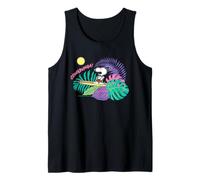 Peanuts Snoopy Summer Surf Vacanze Hawaii Regali Retro Vibes Canotta