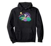 Peanuts Snoopy Summer Surf Vacanze Hawaii Regali Retro Vibes Felpa con Cappuccio