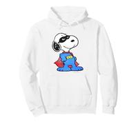 Peanuts Snoopy - Super Beagle mascherato, Eroe Classico Felpa con Cappuccio