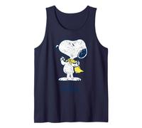Peanuts Snoopy Super Superhero Vintage Fumetto Eroe Fan Canotta