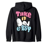 Peanuts - Snoopy Take it easy Felpa con Cappuccio