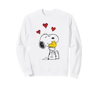 Peanuts - Snoopy Ti terrò Stretto, Rosso Felpa