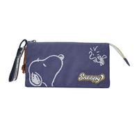 Peanuts Snoopy triple pencil case