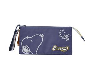 Peanuts Snoopy triple pencil case