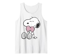 Peanuts Snoopy Valentines Love Heart Cute Classic Friends Canotta