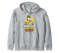 Peanuts - Snoopy Woodstock Beagle Scout Crew 1974 Felpa con Cappuccio