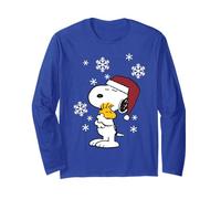 Peanuts Snoopy Woodstock Christmas BFF Cuddles Classic Maglia a Manica