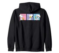 Peanuts Snoopy Woodstock Friends, Coccole Divertenti, Classiche e Carine Felpa con Cappuccio