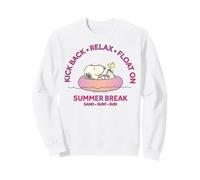 Peanuts Snoopy Woodstock Summer Break Beachy Vibes retrò Felpa