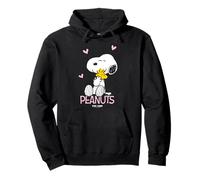 Peanuts - Snoopy Woodstock Ti Tengo Stretto Felpa con Cappuccio