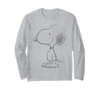 Peanuts - Stencil retrò Snoopy Urban Anni '80 e '90, Motivo Street Art Maglia a Manica