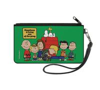 Peanuts Wallet, Zip Pouch, Peanuts Gang 75th Hapiness Is Being One of the Gang P