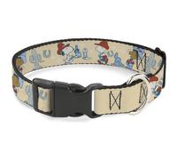 Peanuts Worldwide LLC Pet Collar, Dog Collar Plastic Buckle, Peanuts Snoopy and