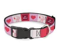 Peanuts Worldwide LLC Pet Collar, Dog Collar Plastic Buckle, Peanuts Snoopy Be M