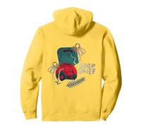 Peanuts Xmas Charlie Brown Good Grief - Pallina di Natale con Brillantini Felpa con Cappuccio