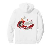 Peanuts Xmas Lucy Vischio Bacio Amici Retro Artwork Comic Felpa con Cappuccio