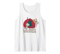 Peanuts Xmas Snoopy Grumpy Enough Music Festa di Natale Ahahah Canotta