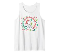 Peanuts Xmas Snoopy Woodstock, Divertente Idea Regalo alla Menta piperita Canotta