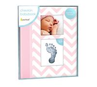 Pearhead p62208 Chevron libro di bambino con clean-touch inchiostratore