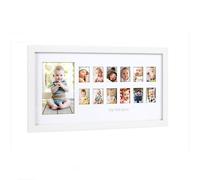 Pearhead P63008 Cornice da Parete Primo Anno con 13 Foto Bimbo 1 Grande e 12