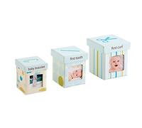 Pearhead - Set scatoline dei ricordi con foto, colore: Celeste