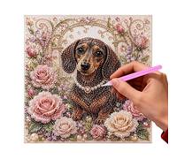 Pearl Art Kit Animal Design Gemme Desk Craft