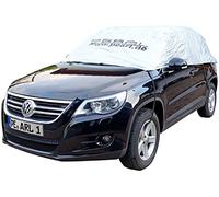 PEARL Auto - Telone per auto: Semi-garage Premium per station wagon di classe medio-alta 410 x 138 x 45 cm, 410 x 138 x 45 cm, fissaggio con cordino (Mezzo garage automobile, Mezzi automobili)