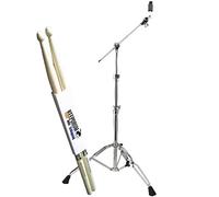 Pearl BC-930 - Supporto per piatti + bacchette per batteria Keepdrum