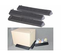 Pearl Borse per Bagagliaio Auto - Tronco Fusibile: Fissaggio dei Bagagli per Il Bagagliaio, 3 Pezzi, 3 Pezzi, Schiuma/Nylon, con Strappo (Tronco Strappo Angolo, Fissazione, Tasca Baule)