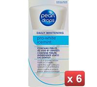 PEARL DROPS 6 PEZZI - DENTIFRICIO PRO WHITE ML.50 cura casa e persona