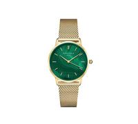 Pearl Edit Verde Smeraldo con quadrante verde smeraldo e cassa in oro da 36 mm in acciaio inossidabile PEGMG-R10.