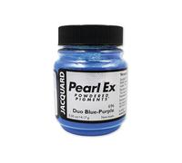 Pearl-Ex Pigment by Jacquard, Creates Metallic or Pearlescent Effect, .5 Ounce Jar, Duo Blue-Purple