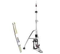 Pearl H-2050 - Treppiede per cancellatore Redline Hi-Hat + bacchette per batteria 1 coppia