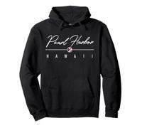 Pearl Harbor Hawaii (Hi) Felpa con Cappuccio