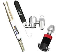Pearl HCL-205DQR - Clutch con chiusura rapida super Grip Hi-Hat e bacchette Keepdrum