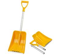 PEARL Home Improvement - pala da neve: 3-parti smontabile pala da neve, Manico in alluminio, impugnatura orizzontale (per auto, pale, inverno)