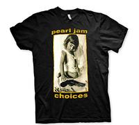 Pearl Jam Crayons Eddie Vedder Ten Vs Vitalogy Ufficiale Uomo Maglietta Unisex (Large)