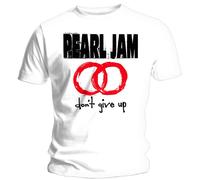 Pearl Jam Don'T Give Up autorizzato Uomo maglietta