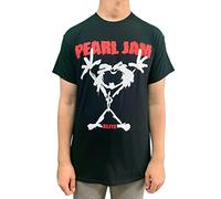 Call Of Duty T-shirt Pearl Jam 'Stickman' Nero 100% cotone Taglia L Nuovo e ufficiale