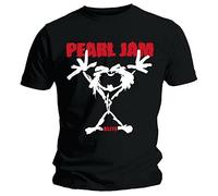 Pearl Jam - T-Shirt - Uomo Nero Large