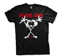 Pearl Jam Ten Logo Eddie Vedder Rock Ufficiale Uomo Maglietta Unisex