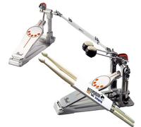 Pearl P 932 doppio pedale per grancassa della Pedal keepdrum Drum Sticks