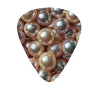Pearl - Plettri per chitarra, set da 12 pezzi, tre diversi spessori, per chitarra acustica elettrica e altri strumenti