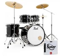 PEARL ROADSHOW RS505BC/C31 JET BLACK BATTERIA ACUSTICA CASSA 20"+ HARDWARE E PI