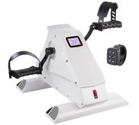 Pearl Sports Allenatore per Braccia e Gambe: Trainer Digitale per Gambe e Braccia, Ergometro Compatto, Telecomando con Bracciale (pedaliera Allenamento, Allenatore con Motore Anziani, Sport)