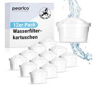 PearlCo - Cartucce filtranti unimax (compatibili con Brita Maxtra), Plastica, Pack 12
