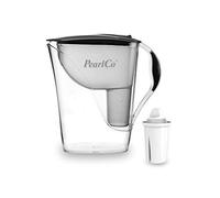 PearlCo, filtro per l'acqua standard, con 1 cartuccia filtro classico (compatibile con Brita Classic). anthrazit